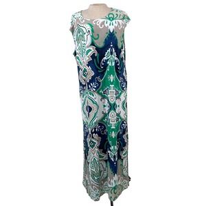 chico's beaded linen dress Chicos 100% linen beaded
